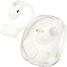 Бездротові навушники Hoco EA3 відкриті TWS milky white