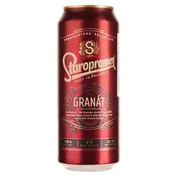 Пиво Staropramen Granat темное 4.8% 0.48 л