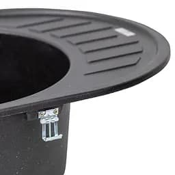 Кухонна мийка Lidz 620x500/200 BLM-14 (LIDZBLM14620500200), Чорний - мініатюра 6