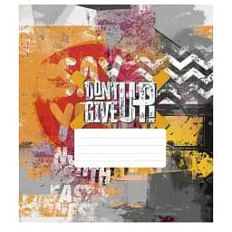 Тетрадь общая Школярик Dont Give Up 048-3314K-1 в клеточку 48 листов