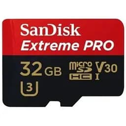 Карта памяти SanDisk Extreme Pro 32 GB MicroSD (SDXC) + адаптер SD-HC
