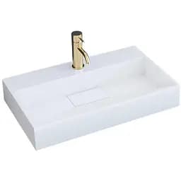 Умивальник Rea Goya 50 см накладний білий REA-U8900, Білий