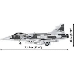 Конструктор Cobi Літак SAAB JAS 39 Gripen E 480 деталей (COBI-5820) - мініатюра 6