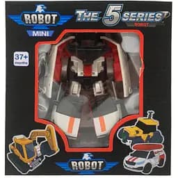 Трансформер транспорт Bambi Tobot пластик біло-червоний W339-9