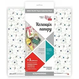 Набор бумаги для скрапбукинга "Emotion&Romance" двухсторонняя 30.48х30.48см 200г/м² 16л Rosa Talent