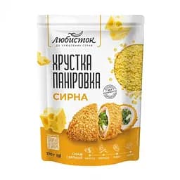 Хрустящая панировка Любисток Сырная 170 г
