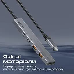 USB-Хаб Promate на 4 порти (litehub-pro) - мініатюра 7
