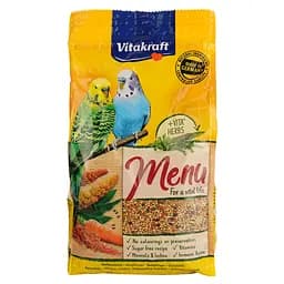 Корм Vitakraft Premium Menu для хвилястих папуг 1 кг (21444) - мініатюра 2