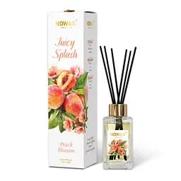 Аромадифузор с палочками Nowax Juicy Splash - Peach Blossom 90мл(NX00174)