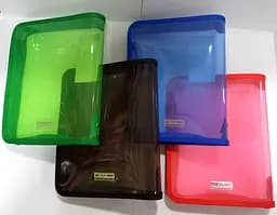 Папка, на блискавці, B5, BM.3940-99 BUROMAX, матовий напівпрозорий пластик, кольорова (4823078953063) МІКС