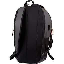 Рюкзак Yes T-114 Urban design style, сірий з чорним (555527) - мініатюра 4