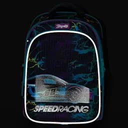 Рюкзак каркасний 1 Вересня S-98 Speed Racing, сірий (559511) - мініатюра 14
