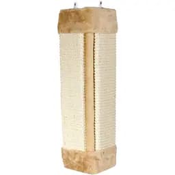 Дряпка Trixie для котів настінна кутова сизаль/плюш бежева 23x49 см [CD]