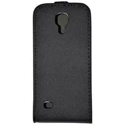 Чохол-фліп для Samsung i9190 i9192 S4 mini відкидний вниз чорний змія/ крокодил