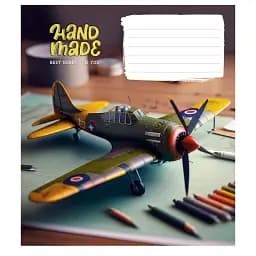 Зошит учнівський Школярик My hobby 012-3286K-5 в клітинку 12 аркушів