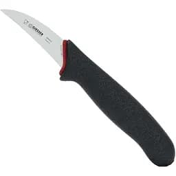 Ніж для чищення овочів Giesser 60 мм Чорно-червоний 000272021