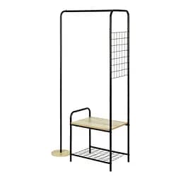 Cтійка-вішалка для одягу Fabrika One в передпокій з полицею