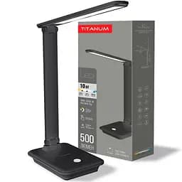 LED лампа настільна TITANUM TLTF-009B 10W 3000-6500K 220V (25906) - мініатюра 5
