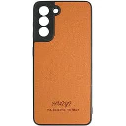Чохол Huryl Leather Case Samsung Galaxy S21+ Brown