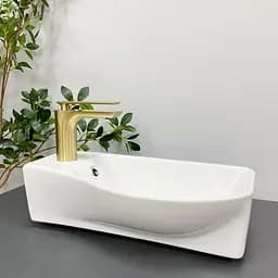 Умивальник VBI Fermo R white підвісний VBI-015606, Білий - мініатюра 3