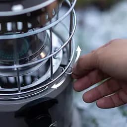 Туристичний газовий пальник-обігрівач Naturehike CNH22CJ014 (Бежевий) - мініатюра 3