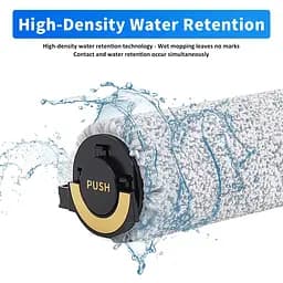 Змінна роликова насадка для робота-пилососа Dreame Aqua 10 Roller / Aqua 10 Ultra Roller Complete ( RLH31CE RLH71DE ) 1 шт. - мініатюра 7