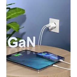Зарядний пристрій Choetech PD5006-EU-WH, USB-A/USB-С - мініатюра 3