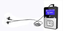 Yaakin K2, цифрове радіо Go DAB/DAB+/FM, акумуляторна батарея, портативний кишеньковий приймач, у комплекті - мініатюра 2