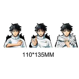 Голографічна наклейка Магічна битва Jujutsu Kaisen Мегумі Фусигуро hs 18