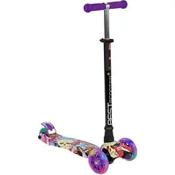 Дитячий самокат Best Scooter A 24664 фіолетовий