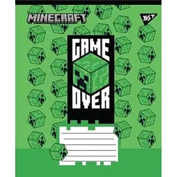 Зошит учнівський "Minecraft Walls" Yes 767567 18 аркушів