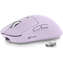 Мишка ігрова бездротова Attack Shark X3 PixArt PAW3395 26000DPI Lilac