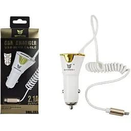 Автомобільний зарядний пристрій Senmaxu 2 в 1 для iPhone 5/6/7 SMX-201