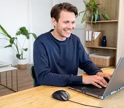 Комп'ютерна миша Trust Fyda ComFortable ECO USB-A чорно-сірий teh0014012 - мініатюра 2