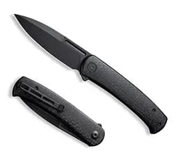 Нож складной Civivi Caetus C21025C-2 черный - Micarta - черное лезвие