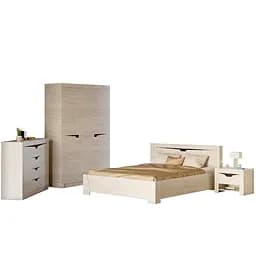 Гарнітур спальний Еверест Ліберті 5 Дуб Крафт білий (DTM-2602)