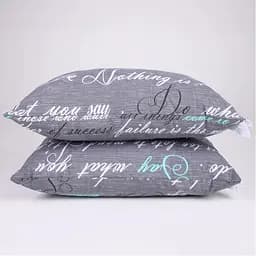 Набір подушок MirSon №0135 Сolor Fun Line Tulio з евкаліптовим волокном 2 шт. сірий (2200011158730) - мініатюра 2