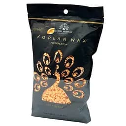 Горячий плёночный воск в гранулах Global Fashion Korean Cream 1000 г воск для депиляции лица и тела