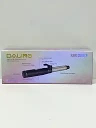 Акумуляторна плойка щипці Daling DL-5233 для завивки волосся 20мм Чорний - мініатюра 7