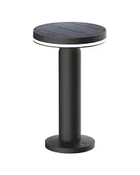 Вуличний світильник на сонячній батареї Zuma Line Carli LED 1x2W 2700K 180Lm IP44 чорний