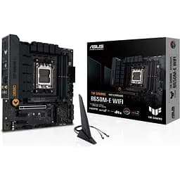 Материнська плата Asus AM5 TUF Gaming B650M-E WIFI, B650, 4xDDR5, Int.Video (CPU), 4xSATA3, 2xM.2, 1xPCI-E 4.0 x16, 2xPCI-E 4.0 x1, Realtek 7.1, Realtek 2.5Gb, Wi-Fi 6, Bluetooth 5.2, 6xUSB3.2/6xUSB2.0, HDMI/2xDP, MicroATX - мініатюра 2