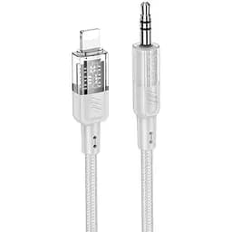 Кабель Hoco Spirit transparent digital audio conversion cable iP UPA27 1,2 м