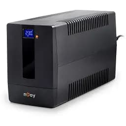 Джерело безперебійного живлення nJoy Horus Plus 1500 (PWUP-LI150H1-AZ01B) Lin.int. AVR 4 x евро USB LCD пластик (Horus Plus 1500 USB)