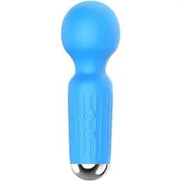 Вибромассажер Boss Series Rechargeable 11 см голубой