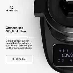 Кухонний комбайн Klarstein Aria Smart 1700 Вт (10045491) - мініатюра 4