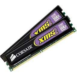Оперативна пам'ять Corsair XMS2 DDR2 4GB (2 x 2GB) PC2-6400 800MHz CL5 1.8v Б/В