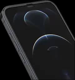 Захисне скло iLera DeLuxe Armor Full Cover для Apple iPhone 12 Pro Max (iLFCDL1256) [56382] - мініатюра 2