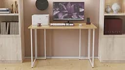 Комп'ютерний стіл Ferrum-decor Ханна 75x140x60 білий ДСП Дуб Артизан 16мм (FRD-106224)