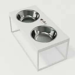 Hollky Base XL20 — миски на підставці для великих собак (2 × 1,8 л) - мініатюра 8