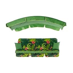 Комплект до гойдалки Ost-Fran Bali 170x110x7 см, тканина Кентія негро/2414